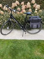 Zwarte damesfiets Gazelle, Fietsen en Brommers, Fietsen | Dames | Damesfietsen, Ophalen, Zo goed als nieuw, Gazelle, Versnellingen