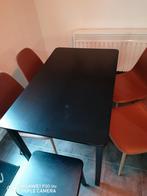 Zwarte tafel 114 x 71x75, Zo goed als nieuw, Ophalen