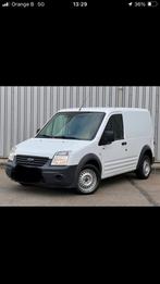 ford transit Connect 1.8 tdci afkomstig van 1ste eigenaar, Auto's, Bestelwagens en Lichte vracht, Euro 5, Zwart, Wit, 2 zetels