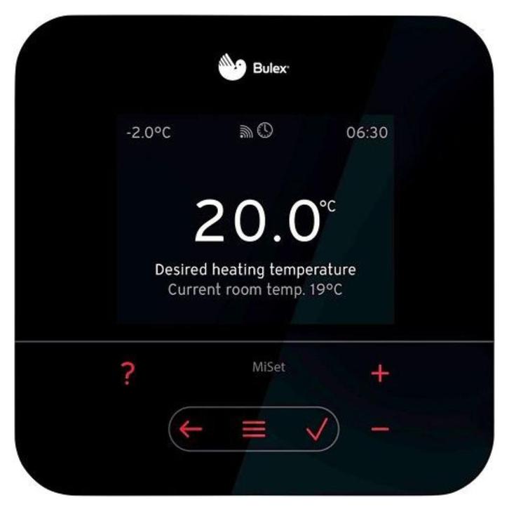 Bulex Miset klokthermostaat SRT380F - 0020261003, Doe-het-zelf en Bouw, Thermostaten, Zo goed als nieuw, Ophalen