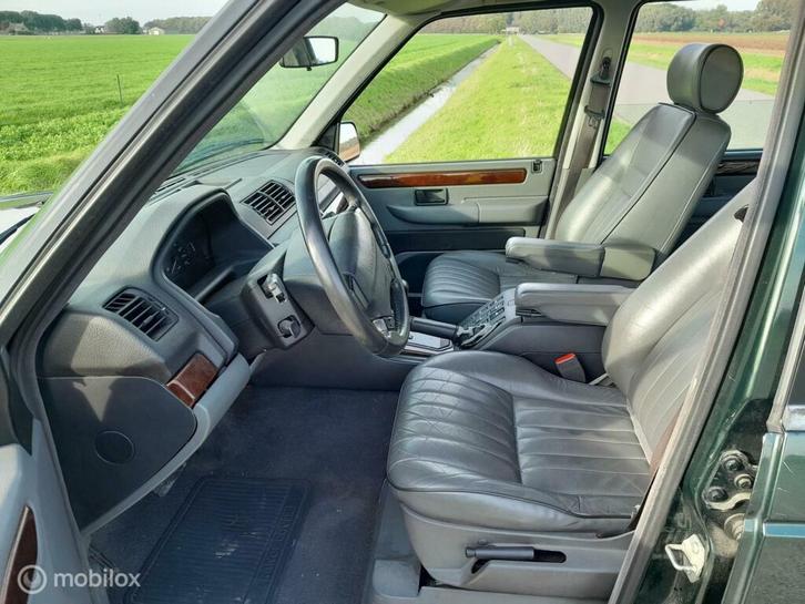 Stoelen Bank Range Rover P38 Grijs Leer Zetels, Auto-onderdelen, Interieur en Bekleding, Land Rover, Gebruikt, Ophalen of Verzenden
