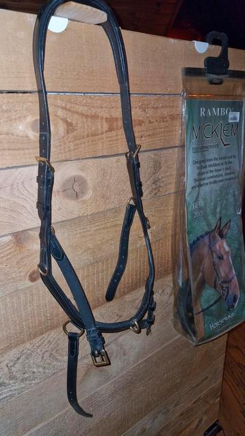 Rambo Micklem Multi bridle, Animaux & Accessoires, Enlèvement ou Envoi, Comme neuf