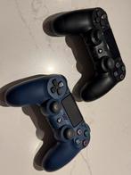 2x Sony DualShock 4 V2 – Zwart & blauw – getest & werkend, Ophalen, Gebruikt, Controller, PlayStation 4