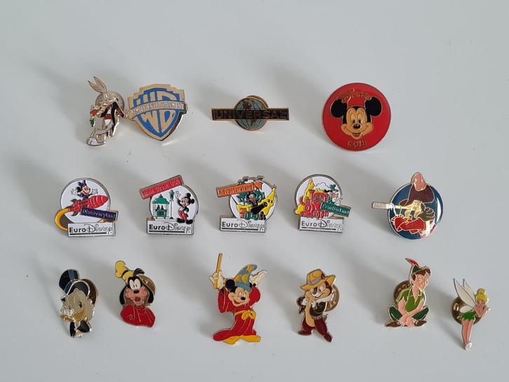 14 pins - disney, Collections, Broches, Pins & Badges, Enlèvement ou Envoi