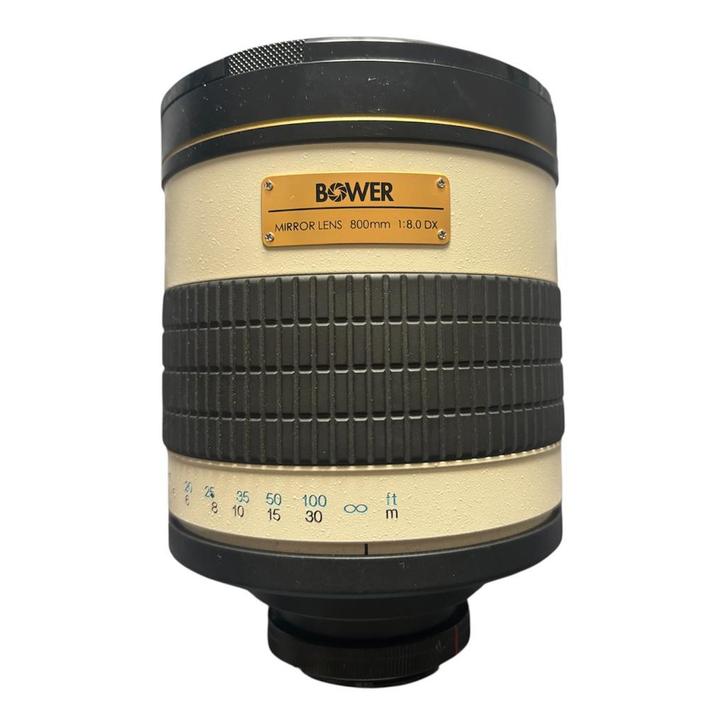BOWER 800mm f/8 ultra-telelens met spiegel, Audio, Tv en Foto, Foto | Lenzen en Objectieven, Zo goed als nieuw, Telelens, Ophalen