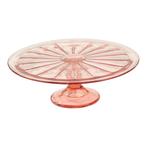 Roze Rosaline Art Deco Taartplateau Gebak Schaal Scailmont, Ophalen of Verzenden