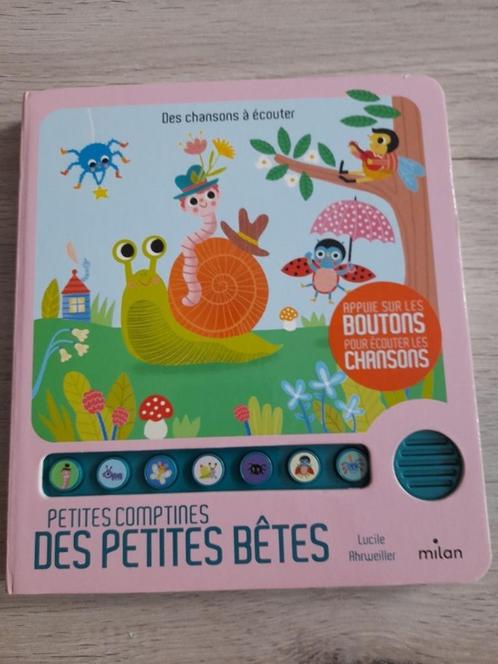 Comptines musicales de petites bêtes, Boeken, Kinderboeken | Baby's en Peuters, Nieuw, 2 tot 3 jaar, Ophalen of Verzenden
