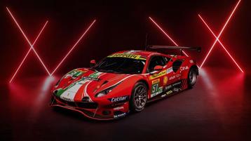Ferrari GTE 488 beschikbaar voor biedingen
