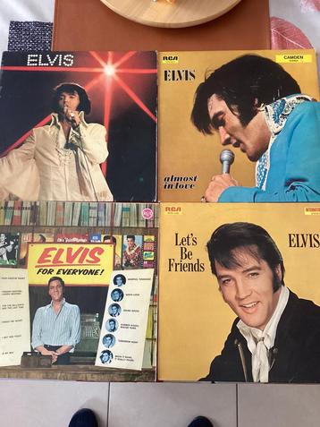 Collection de 11 vinyles 33t. de ELVIS PRESLEY TBE