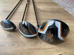 Clubs de golf (bois 1, 3 et hybride 3), Ophalen of Verzenden, Gebruikt, Club, Callaway