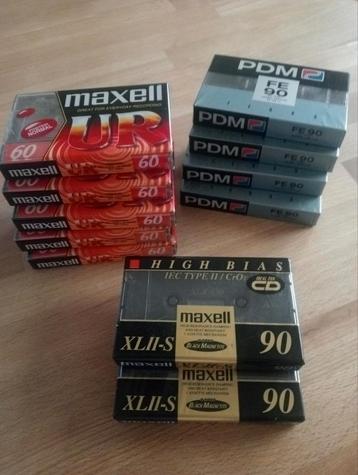 muziek cassettes NIEUW  beschikbaar voor biedingen