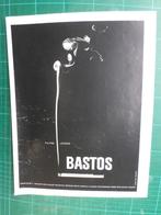 Bastos cigarettes - publicité papier - 1968, Autres types, Utilisé, Enlèvement ou Envoi