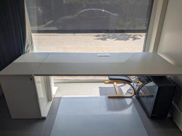 Bureau met ladeblok, Huis en Inrichting, Bureaus, Ophalen, Gebruikt, Bureau