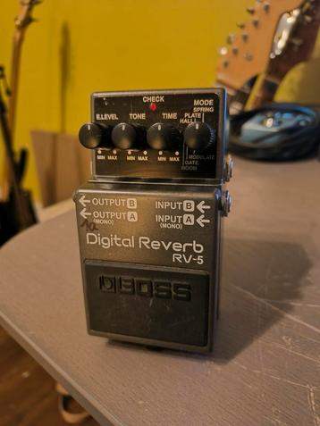 Boss RV-5 Digital Reverb beschikbaar voor biedingen