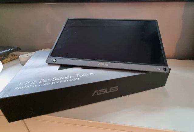 Asus zen - Moniteur portable USB de 15,6’’ dalle IPS, Informatique & Logiciels, Moniteurs, Comme neuf, HDMI, USB-C, Écran tactile