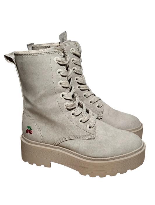 Le Temps des Cerises, Kleding | Dames, Schoenen, Zo goed als nieuw, Lage of Enkellaarzen, Beige, Ophalen of Verzenden