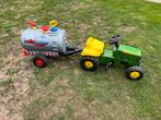 John Deer Tractor + Watervat, Ophalen, Gebruikt, Overige merken, Met kar of aanhanger