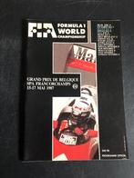 programme GP Belgique Spa Francorchamps 1987 McLaren, Collections, Enlèvement ou Envoi