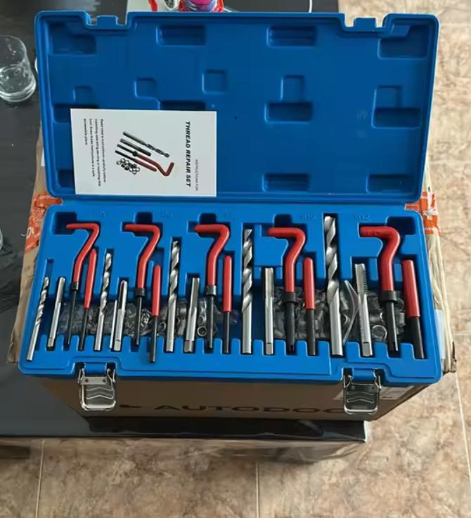 Kit de réparation de filetage – 131 pièces M5 à M12, Autos : Divers, Outils de voiture, Neuf, Enlèvement ou Envoi