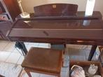 YAMAHA CVP405PM polished mahogany piano., Ophalen, Gebruikt, Piano