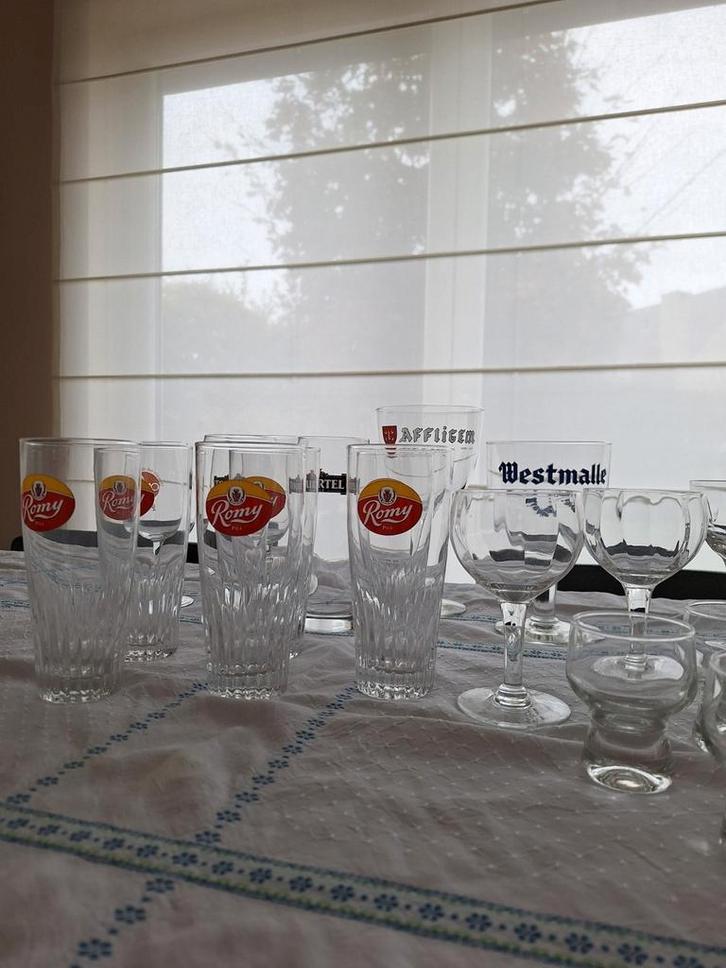 Groot lot glazen te koop. Samen of apart., Verzamelen, Glas en Drinkglazen, Ophalen