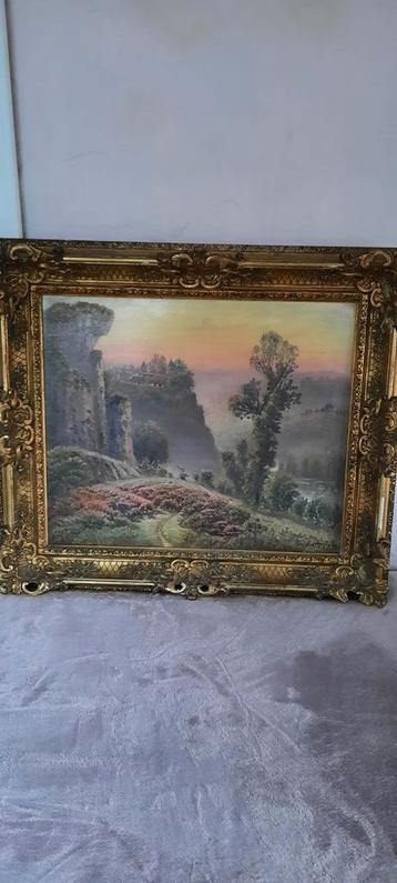 Tableau Gaston Anglade., Enlèvement