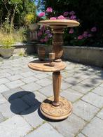Table d'appoint ancienne en bois, Ophalen