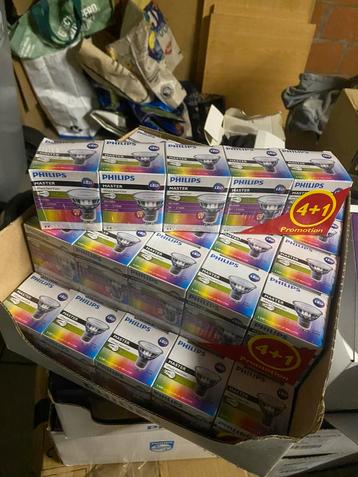 Philips gu10 led spots LOT x250 beschikbaar voor biedingen