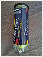SLAZENGER - TUBE 3 BALLES DE TENNIS CLUB ALL COURT NEUVES, Enlèvement ou Envoi, Neuf, Balles, Autres marques