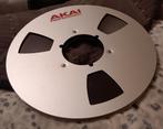 Set Metal Reels / akai logo / kras vrij zgan / hardcase, Audio, Tv en Foto, Bandrecorder, Ophalen of Verzenden