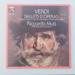 Vinyl LP Verdi Ballets d'Opera Riccardo Muti Orkest Klassiek, Cd's en Dvd's, Vinyl | Klassiek, Verzenden, Zo goed als nieuw, 12 inch