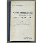 Livres de littérature Braunschvig & P. Philippon &  Plantié, Boeken, Studieboeken en Cursussen, Gelezen, Ophalen of Verzenden