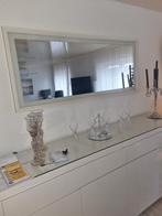 Grote spiegel wit, Huis en Inrichting, Woonaccessoires | Spiegels, 125 cm of meer, Ophalen of Verzenden, Zo goed als nieuw, Minder dan 100 cm