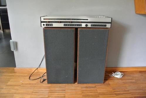 Vintage ITT Schaub-Lorenz stereo 3500 HiFi met boxen, Audio, Tv en Foto, Stereoketens, Gebruikt, Ophalen of Verzenden