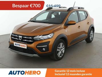 Dacia Sandero 1.0 TCe Stepway Comfort (bj 2021, automaat) beschikbaar voor biedingen