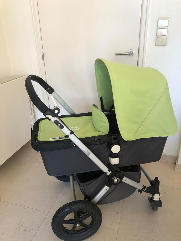 Bugaboo cameleon, Kinderen en Baby's, Kinderwagens en Combinaties, Gebruikt, Combiwagen, Bugaboo, Luchtbanden, Met reiswieg, Verstelbare duwstang