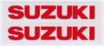 Suzuki sticker set #4, Motoren, Verzenden