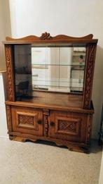 Vaisselier meuble bois, Maison & Meubles, Enlèvement, Comme neuf