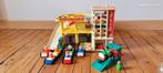 Jouet Vintage garage Fisher Price 80's, Ophalen, Zo goed als nieuw, Speelset