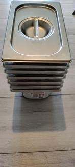 Hendi GN 1/4 (7bakken + deksel), Zakelijke goederen, Horeca | Overige, Ophalen of Verzenden