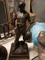 Bronzen beeld van Emile Picault, 19e eeuw, Antiek en Kunst, Ophalen
