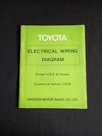Werkplaatsboek Toyota elektrische schema's CV 1978, Ophalen of Verzenden