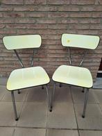 Vintage keukenstoelen, Huis en Inrichting, Stoelen, Ophalen, Gebruikt