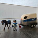 Playmobil 6922 bereden politie met trailer, Kinderen en Baby's, Speelgoed | Playmobil, Complete set, Ophalen of Verzenden, Zo goed als nieuw