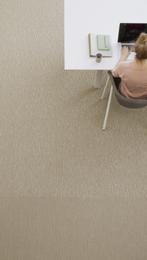 Desso Flow tapijttegels kantoorkwaliteit, Maison & Meubles, Ameublement | Revêtements de sol, 75 m² ou plus, Beige, Enlèvement