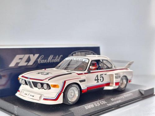 Fly BMW 3.5 Csl Monterey Historic #45 Miniauto Lted Ed '04 E, Kinderen en Baby's, Speelgoed | Racebanen, Nieuw, Racebaan, Elektrisch