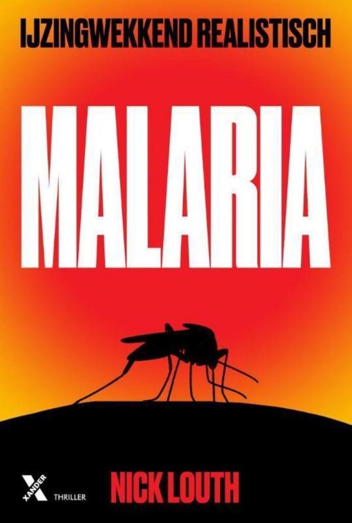 Te Koop Boek MALARIA Nick Louth, Boeken, Thrillers, Gelezen, Europa overig, Ophalen of Verzenden