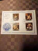 Zegels San Marino op omslag., Ophalen of Verzenden, Envelop