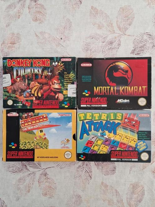 Verschillende Snes games te koop., Games en Spelcomputers, Games | Nintendo Super NES, Zo goed als nieuw, Ophalen