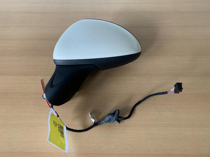 buitenspiegel links porsche cayenne II wit 2010 tot 2014, Auto-onderdelen, Spiegels, Porsche, Gebruikt, Ophalen of Verzenden